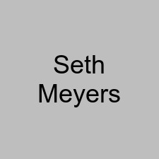 Seth Meyers