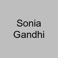Sonia Gandhi