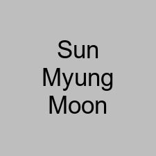 Sun Myung Moon