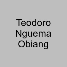 Teodoro Nguema Obiang