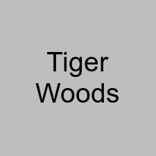 Tiger Woods