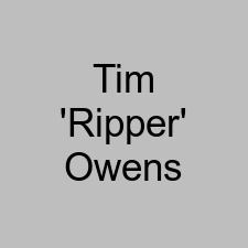 Tim 'Ripper' Owens