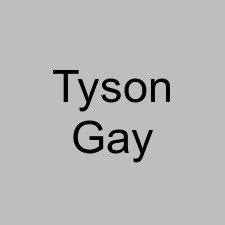 Tyson Gay