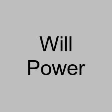 Will Power