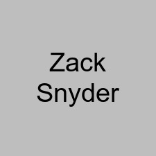 Zack Snyder