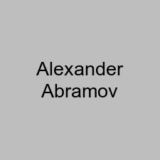 Alexander Abramov