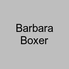 Barbara Boxer