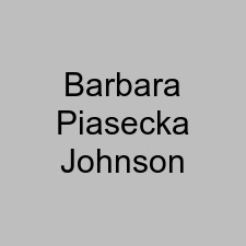 Barbara Piasecka Johnson