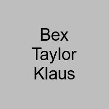 Bex Taylor Klaus