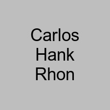 Carlos Hank Rhon