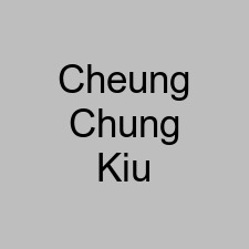 Cheung Chung Kiu