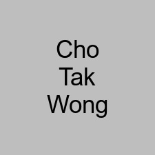 Cho Tak Wong