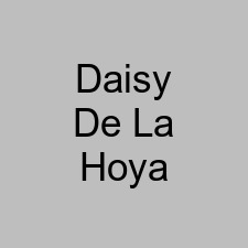 Spend Daisy De La Hoya’s Money