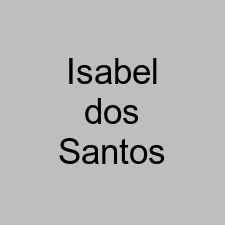 Isabel dos Santos