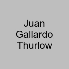 Juan Gallardo Thurlow