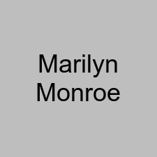 Marilyn Monroe