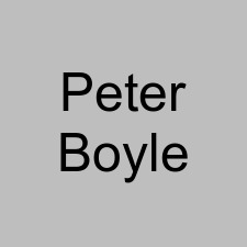 Peter Boyle