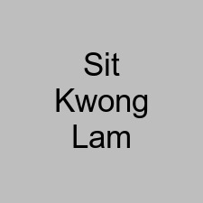 Sit Kwong Lam