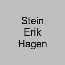 Stein Erik Hagen