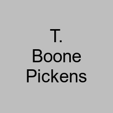 T. Boone Pickens