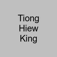 Tiong Hiew King